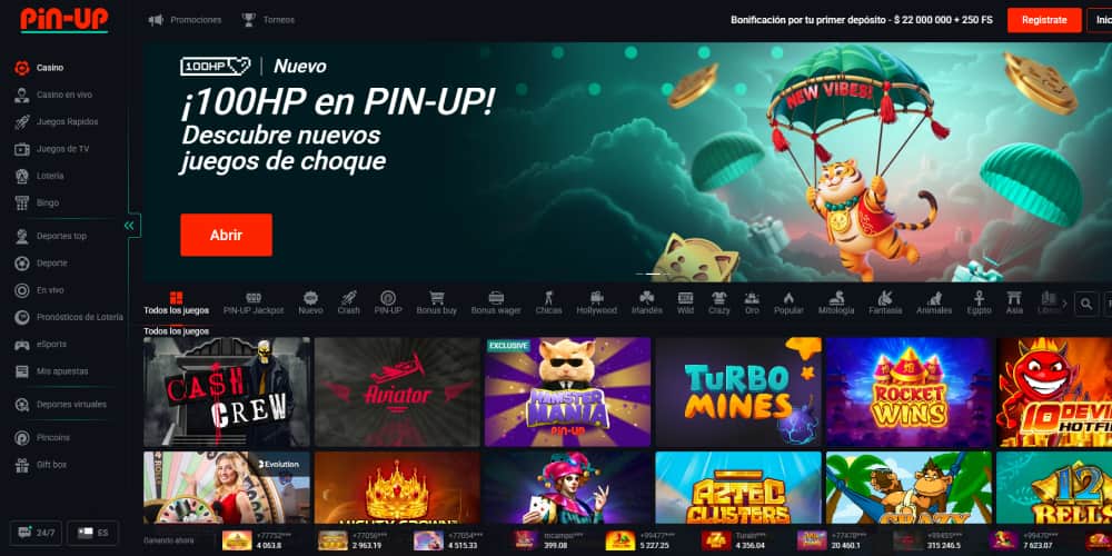 pin up casino chile suma nuevos juegos exclusivos
